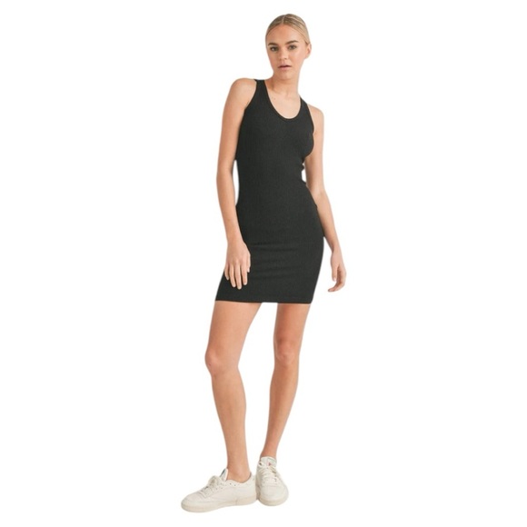 NWT Kimberly C Essential Ribbed Seamless Mini Dress size Small - Picture 1 of 10